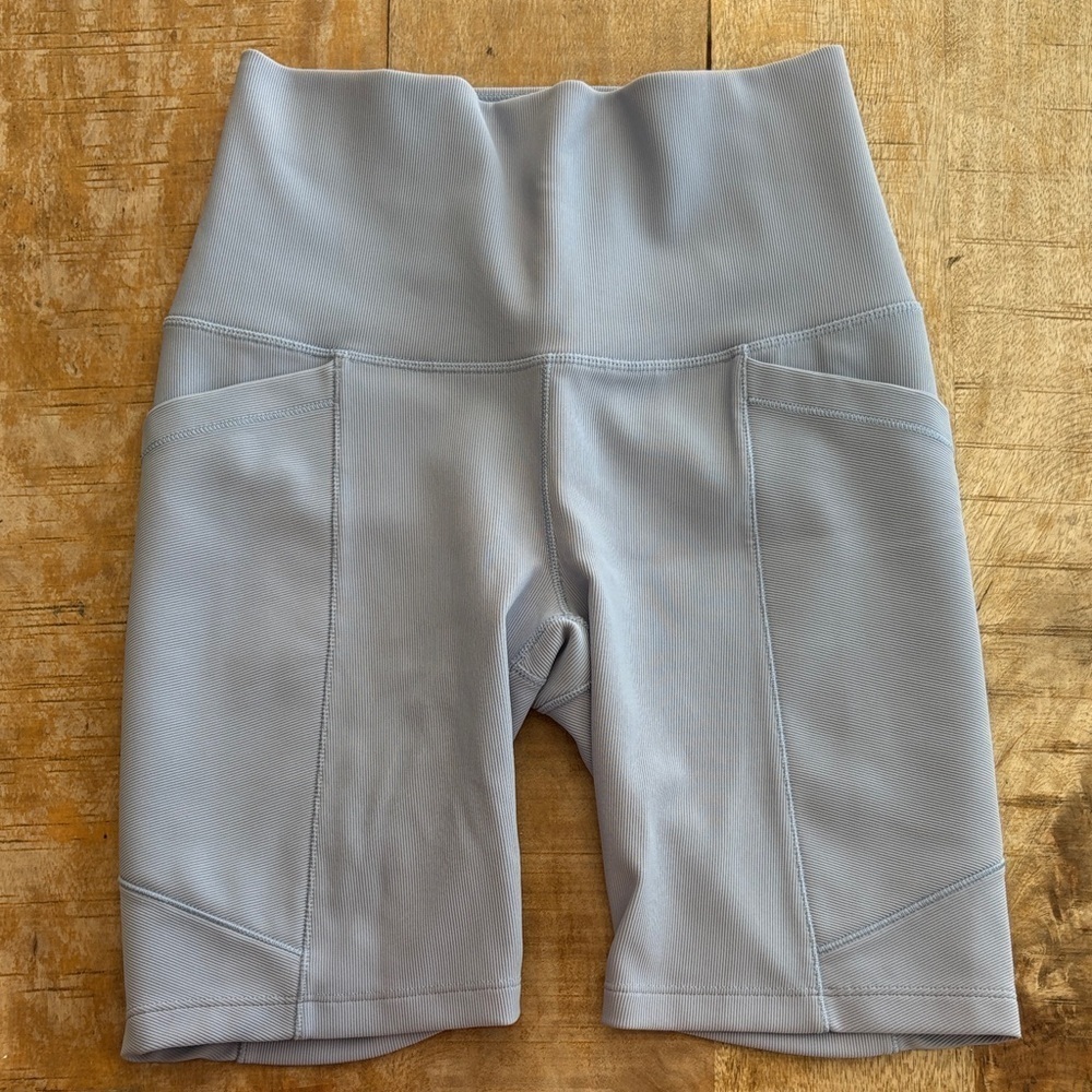 CALIA Women's Light Blue Bike Shorts size S